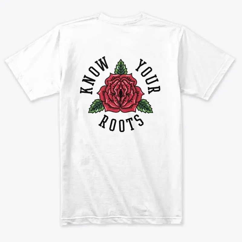 White Tee - Know Your Roots